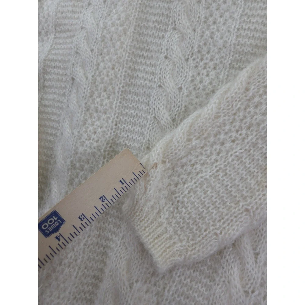 Vintage Colors of Benetton Mohair‎ Cardigan Sweater Womens XS Wool Button - Picture 10 of 10